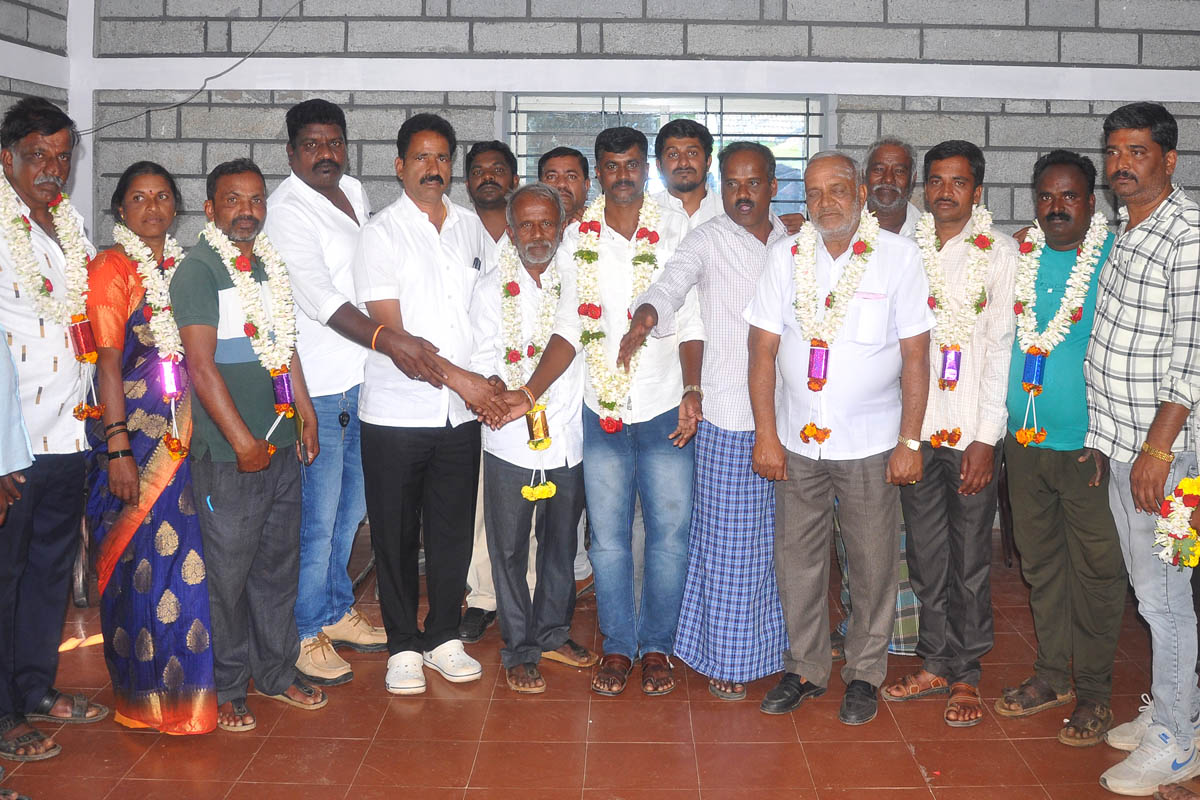 ಲಕ್ಯಾ ಕೃಷಿ ಪತ್ತಿನ ಸಹಕಾರ ಸಂಘದ ನೂತನ ಅಧ್ಯಕ್ಷರಾಗಿ ಡಿ.ಎಂ.ಕೃಷ್ಣೇಗೌಡ ಆಯ್ಕೆ