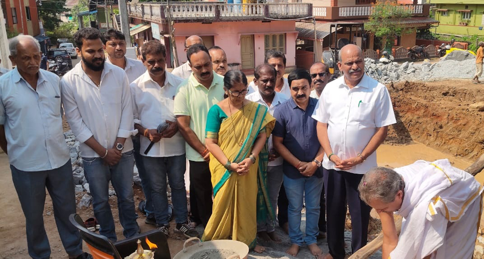 ಶೃಂಗೇರಿಯಲ್ಲಿ ಪತ್ರಕರ್ತರ ಭವನದ ಕಾಮಗಾರಿಗೆ ಚಾಲನೆ