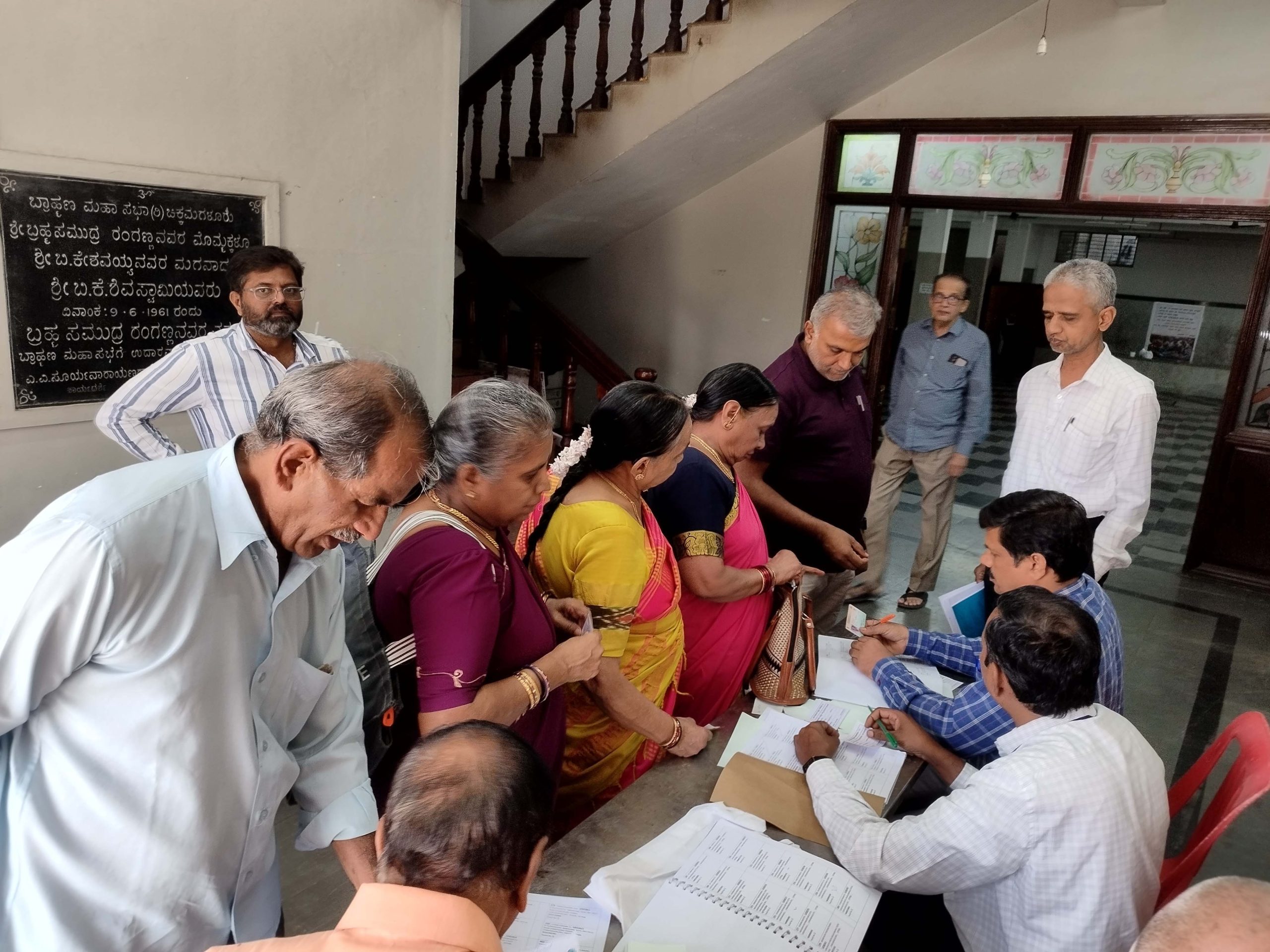 ನಗರದಲ್ಲಿ ಎಕೆಬಿಎಂಎಸ್ ಅಧ್ಯಕ್ಷ ಸ್ಥಾನದ ಚುನಾವಣೆ – ಶೇ.೩೯.೮೬ ರಷ್ಟು ಮತದಾನ