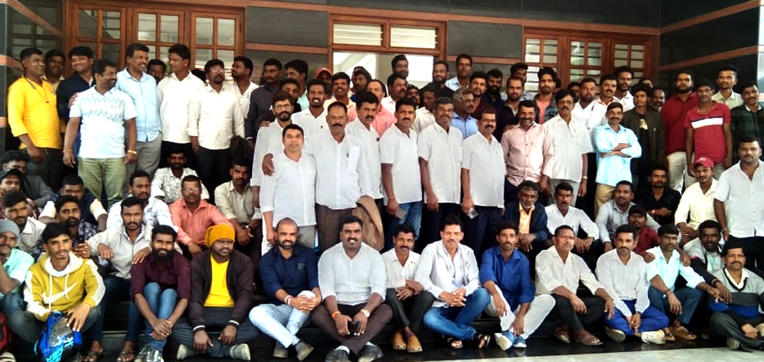 ಬಡವರಿಗೆ ನಿವೇಶನ ಮತ್ತು ಮನೆ ವಿತರಿಸಲು ಕ್ರಮ ಕೈಗೊಳ್ಳದಿದ್ದಲ್ಲಿ ಉಗ್ರ ಹೋರಾಟ