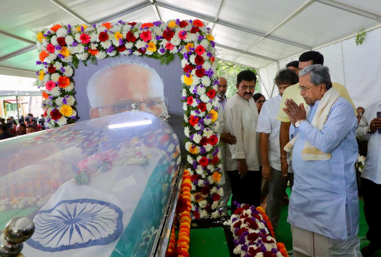 ಹಿರಿಯ ಸಾಹಿತಿ ಎಸ್.ಎಲ್.ಬೈರಪ್ಪನವರ ನಿಧನಕ್ಕೆ ಮುಖ್ಯಮಂತ್ರಿಗಳ ಸಂತಾಪ