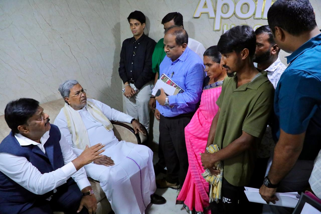 ನಿಯಮಾನುಸಾರ ಸಂಪೂರ್ಣ ಪರಿಹಾರ ನೀಡಲು ಮುಖ್ಯಮಂತ್ರಿ ಸಿದ್ದರಾಮಯ್ಯ ಸೂಚನೆ